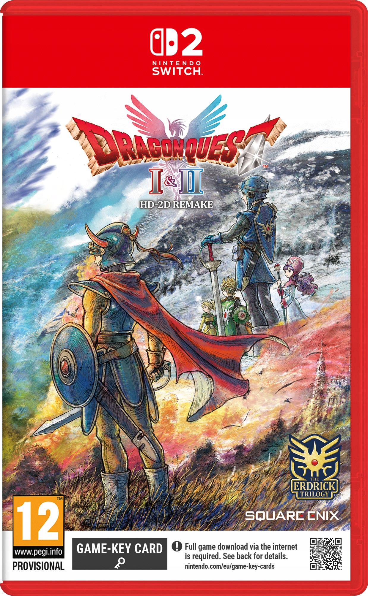 Dragon Quest I & II HD-2D Remake Nintendo Switch 2 Wydanie pudełkowe
