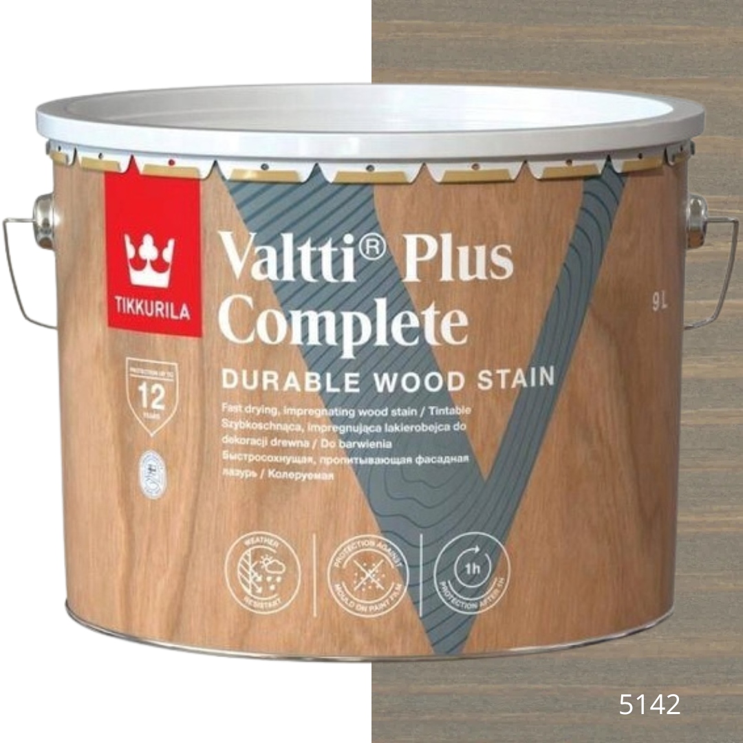 Tikkurila Lakovací Hmota Valtti Plus Complete 9L Barva 5142