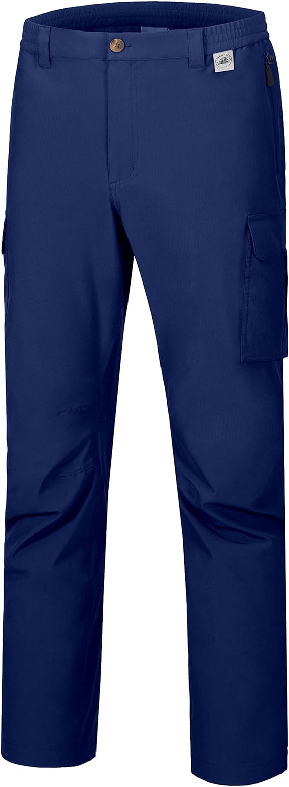 Mapamyumco męskie lekkie wodoodporne oddychające spodnie trekingowe roz XXL