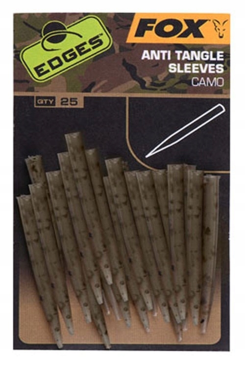 Fox Edges Przebrania Camo Anti Tangle Sleeves - L 25 szt.
