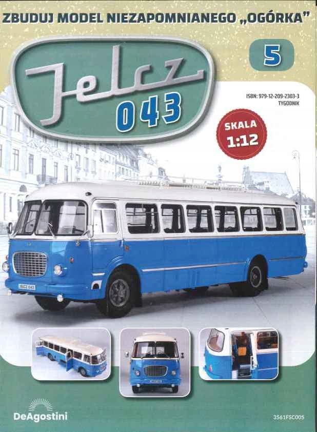 KOLEKCJA JELCZ 043 OGÓREK nr 5 skala 1:12