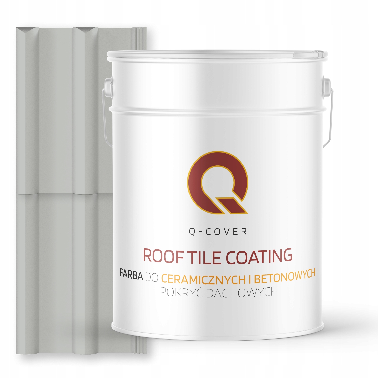 Farba Na Keramické Betónové Strechy Šedá Svetloružová 7035 10 L Polomatná