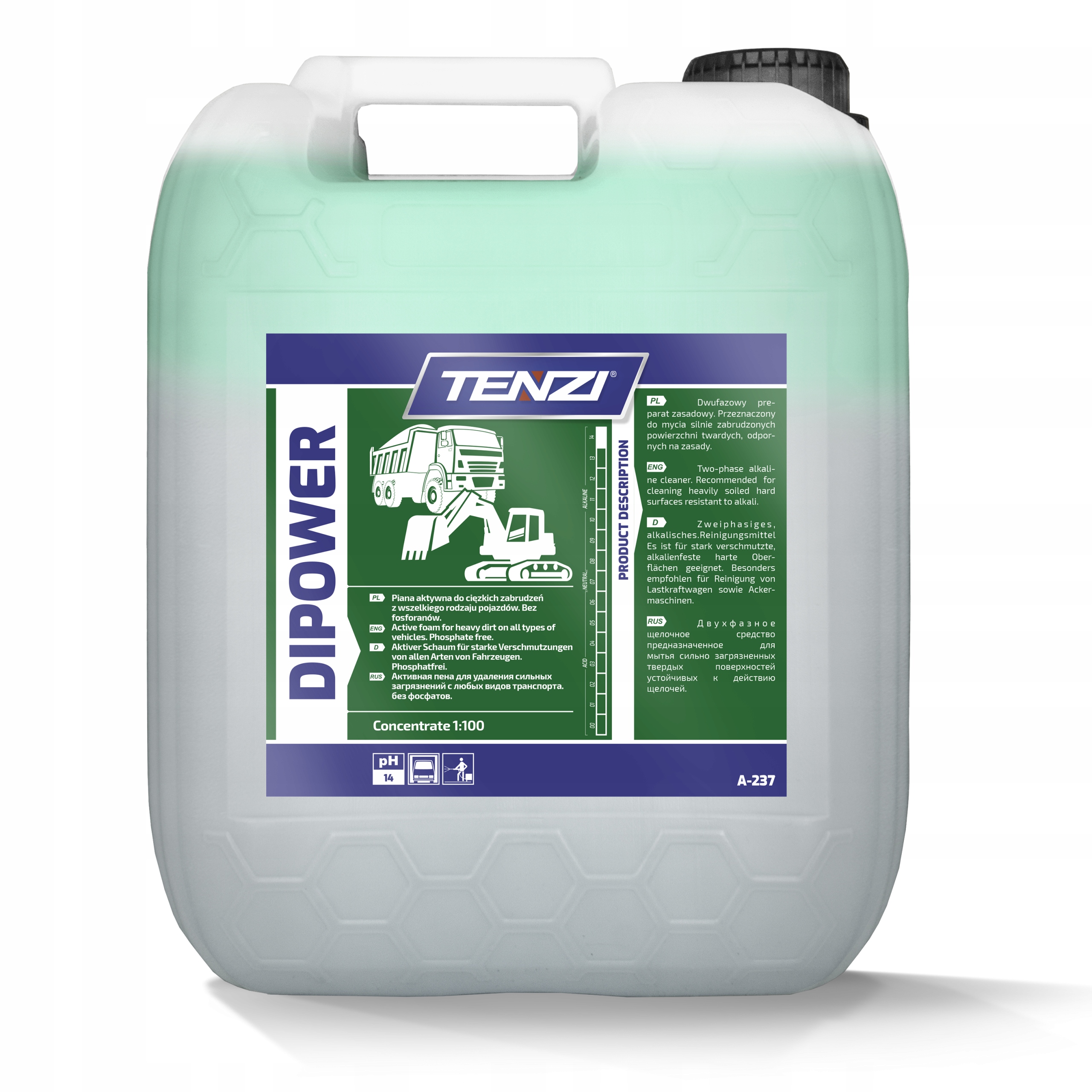 

Tenzi Dipower Płyn do mycia samochodu maszyn 5kg