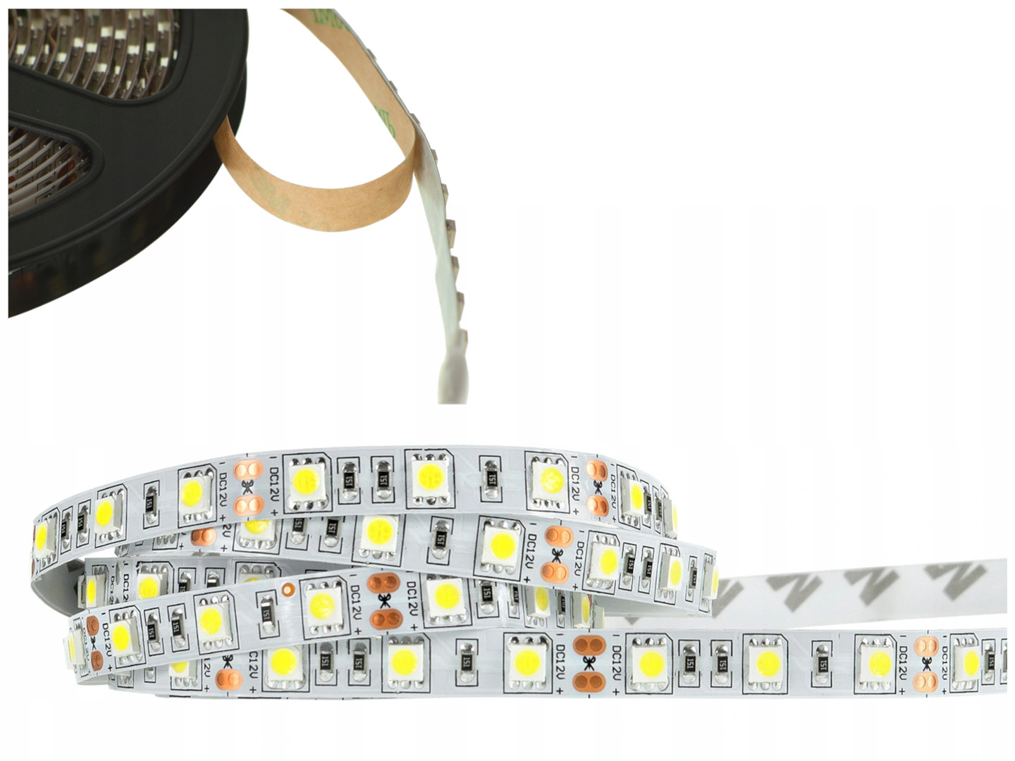 

Taśma Led 5050 14,4W/m IP20 1m barwa neutralna