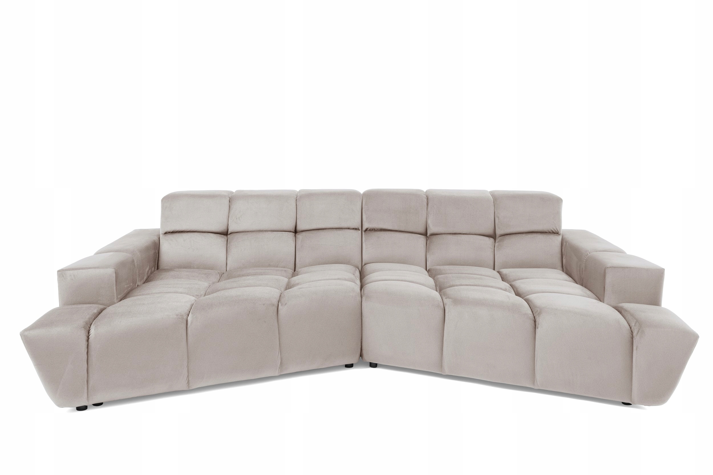 Moderní rohová sedací souprava do obývacího pokoje Bold Světle béžový