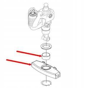 Jádro hydraulického agregátu včetně ložiska AM22 AM2200 Jungheinrich