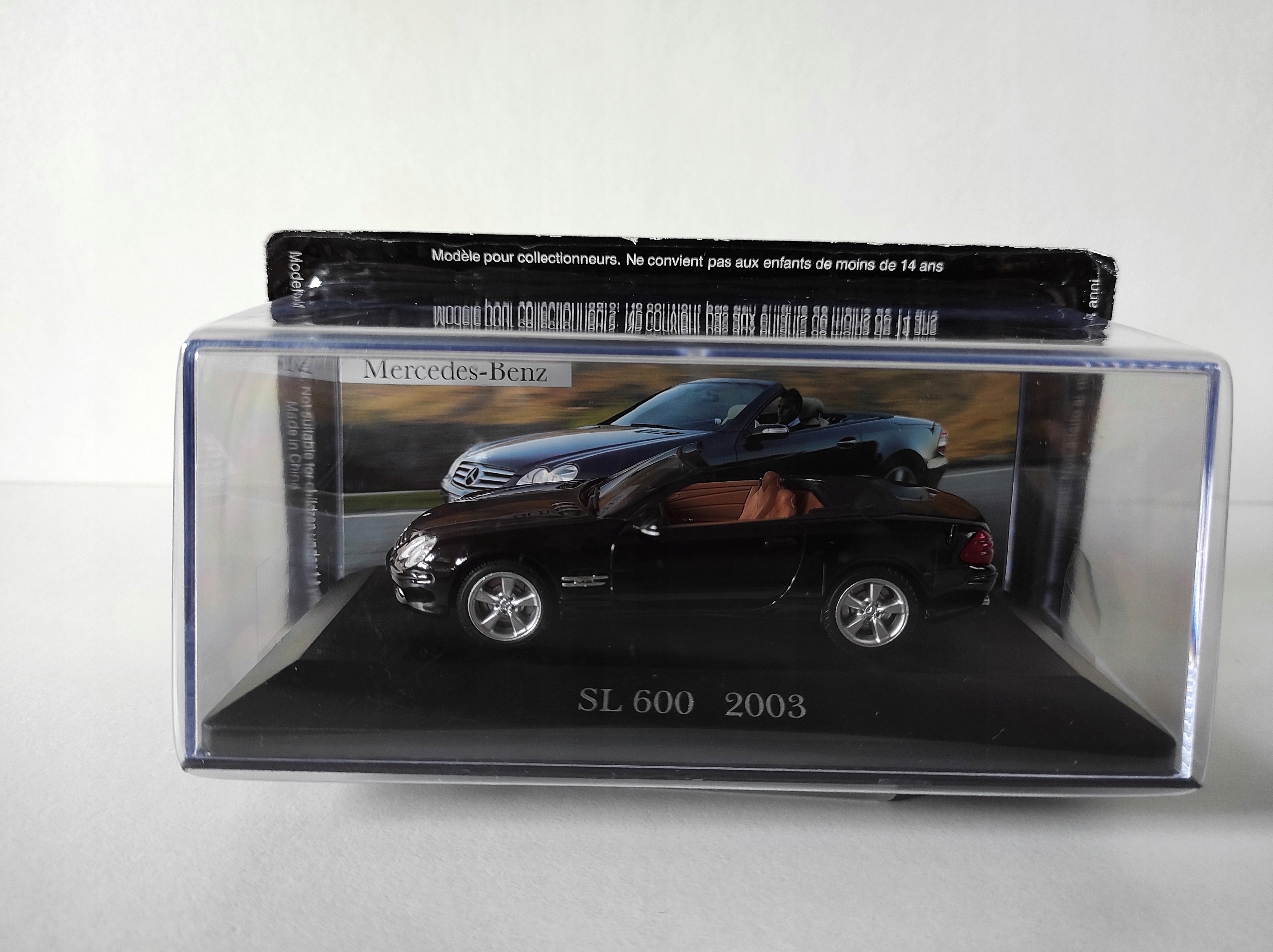 Mercedes SL600 (2003) R230 DeAGOSTINI 1:43 Ixo