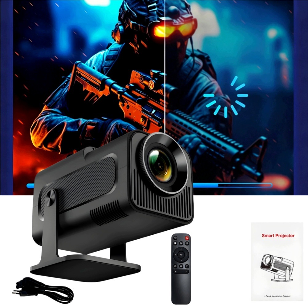Projektor Android Tv Wifi Full Hd Přenosný Smart Reproduktor
