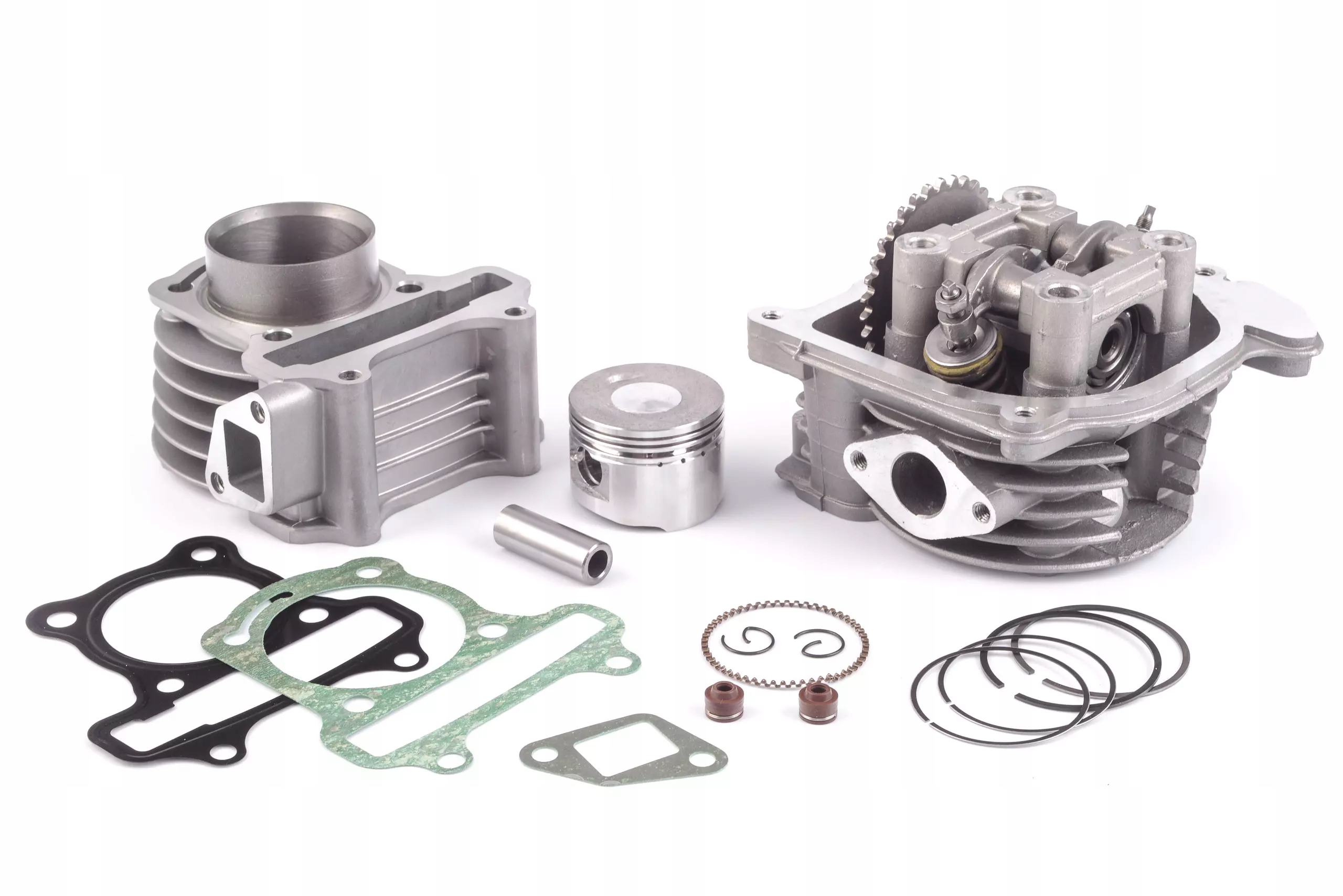 Cylinder Hlava Cylindra Skutera 80 cm 4T 50x50 mm GY6 Kpl