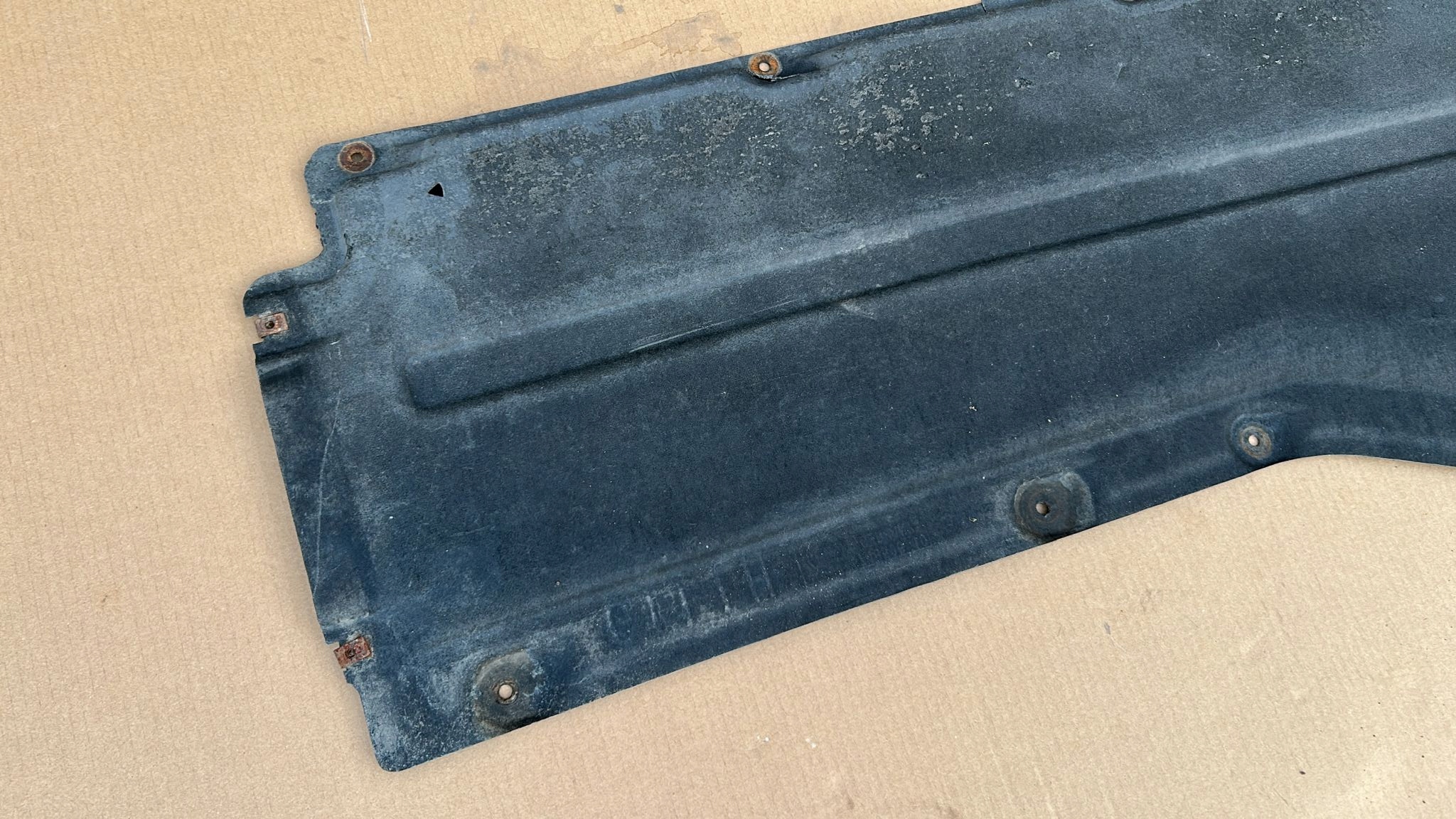 cover chassis side left BMW 7 G11