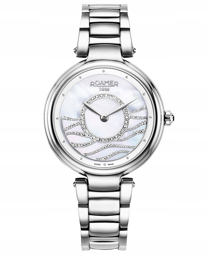 Originální Hodinky Roamer Lady Mermaid 600857-41-15-50 Nápad Na Dárek
