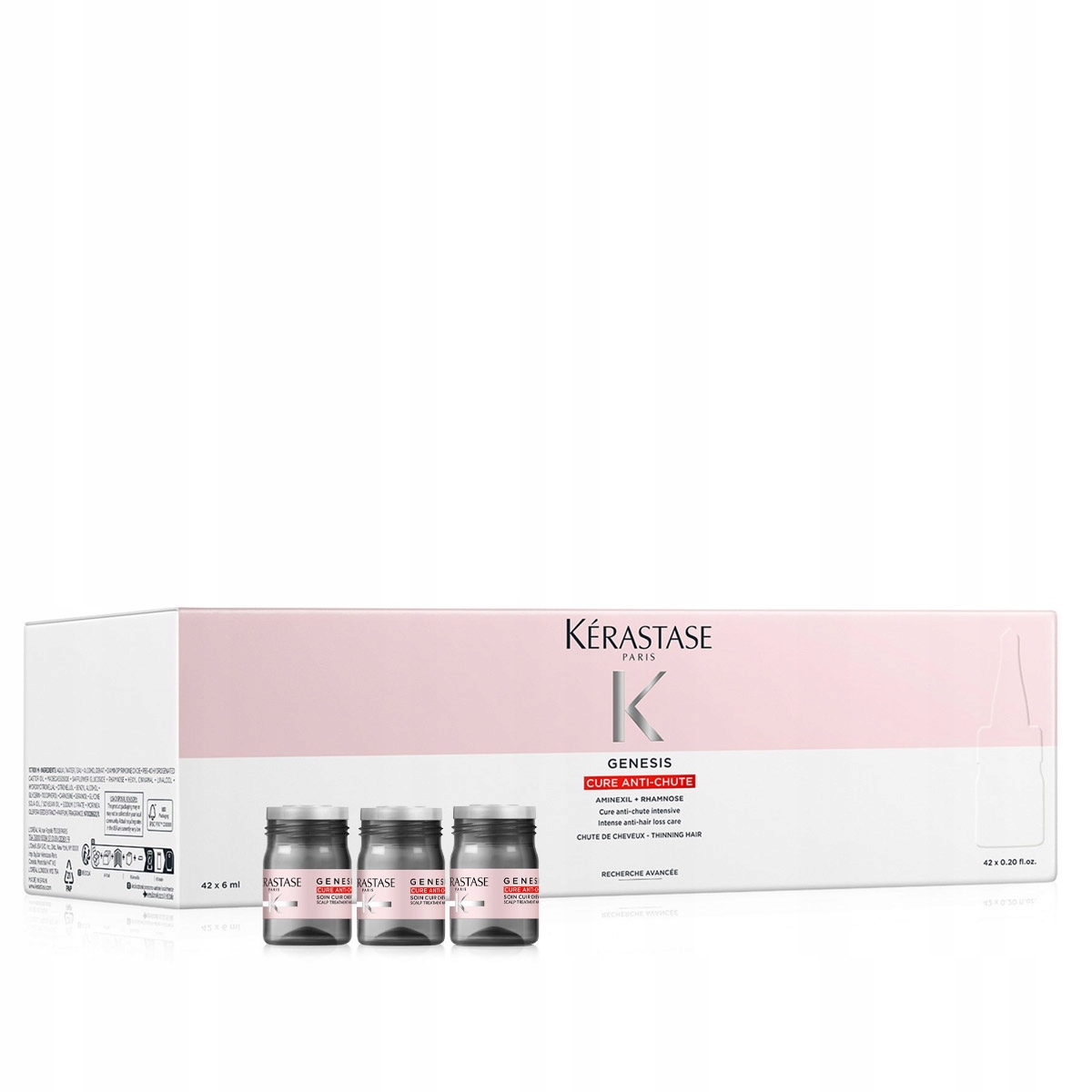 Kerastase Genesis Cure Aminexil ampułki przeciw wypadaniu włosów 42x6