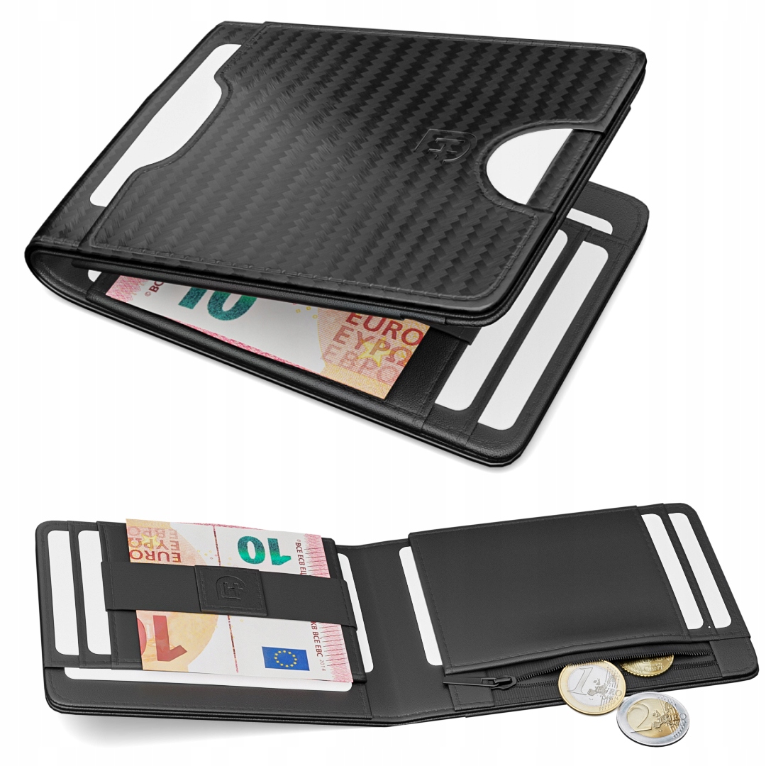 

James Hawk Smart Wallet skórzany portfel slim