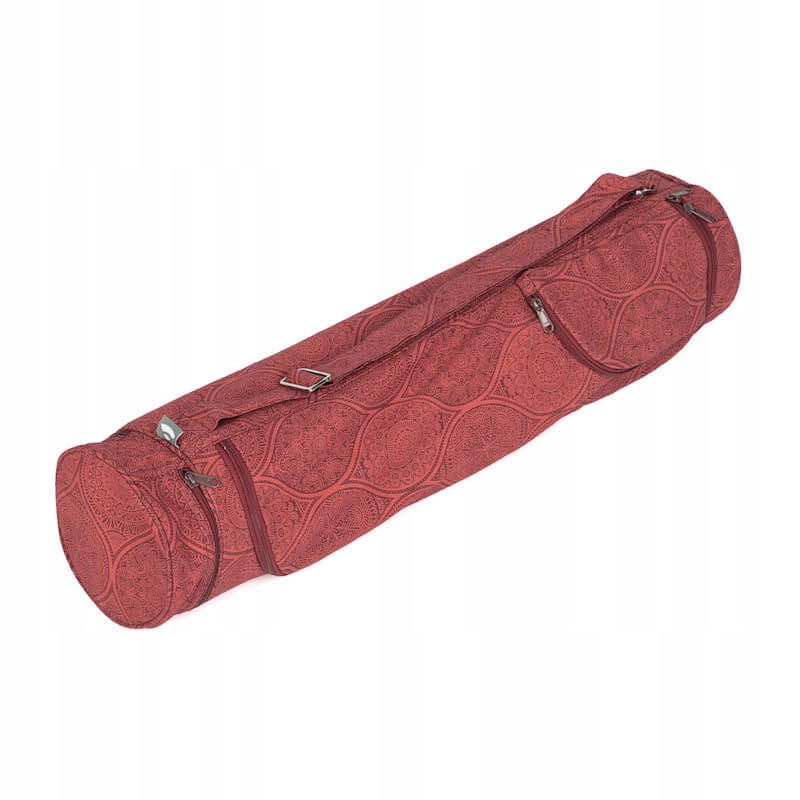 Bavlněná cestovní taška na podložku na jógu Bodhi Asana Bag 60 cm červená