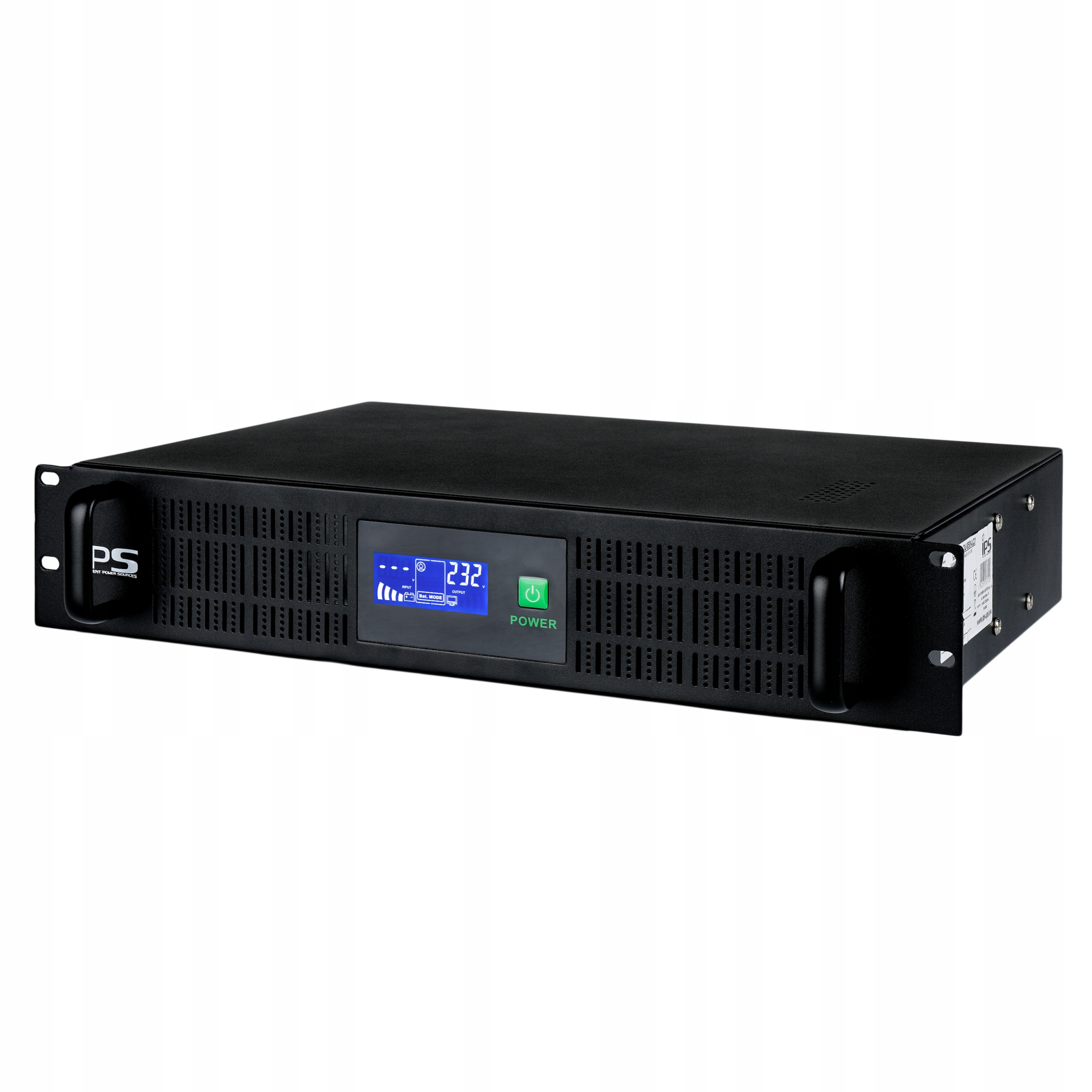 CCTVups-2U-850-LCD: Ups Rack 2U 850VA/510W 1x9Ah, Schuko+IEC, Usb