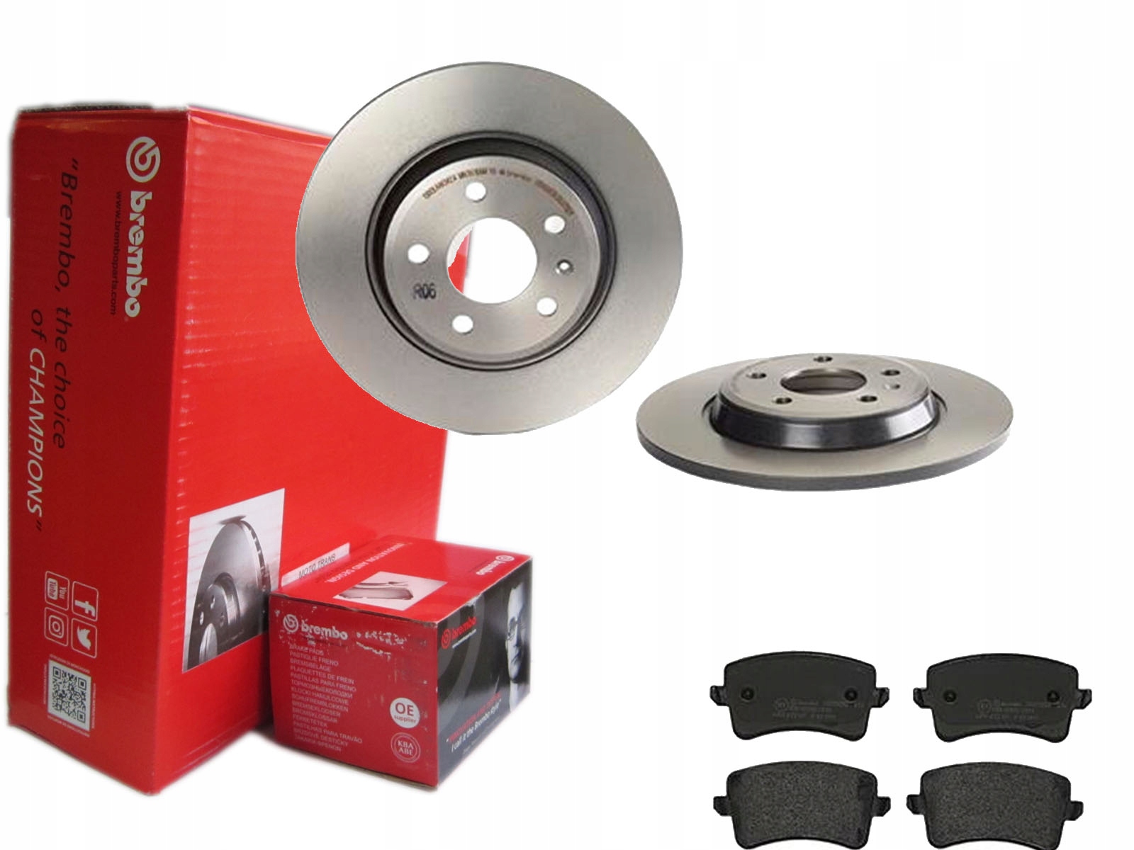 

Tarcze Klocki Brembo Tył Audi Q5 8R 300MM