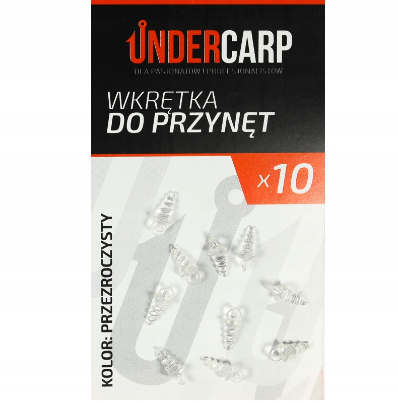 

Undercarp Wkrętka do przynęt – przeźroczysta