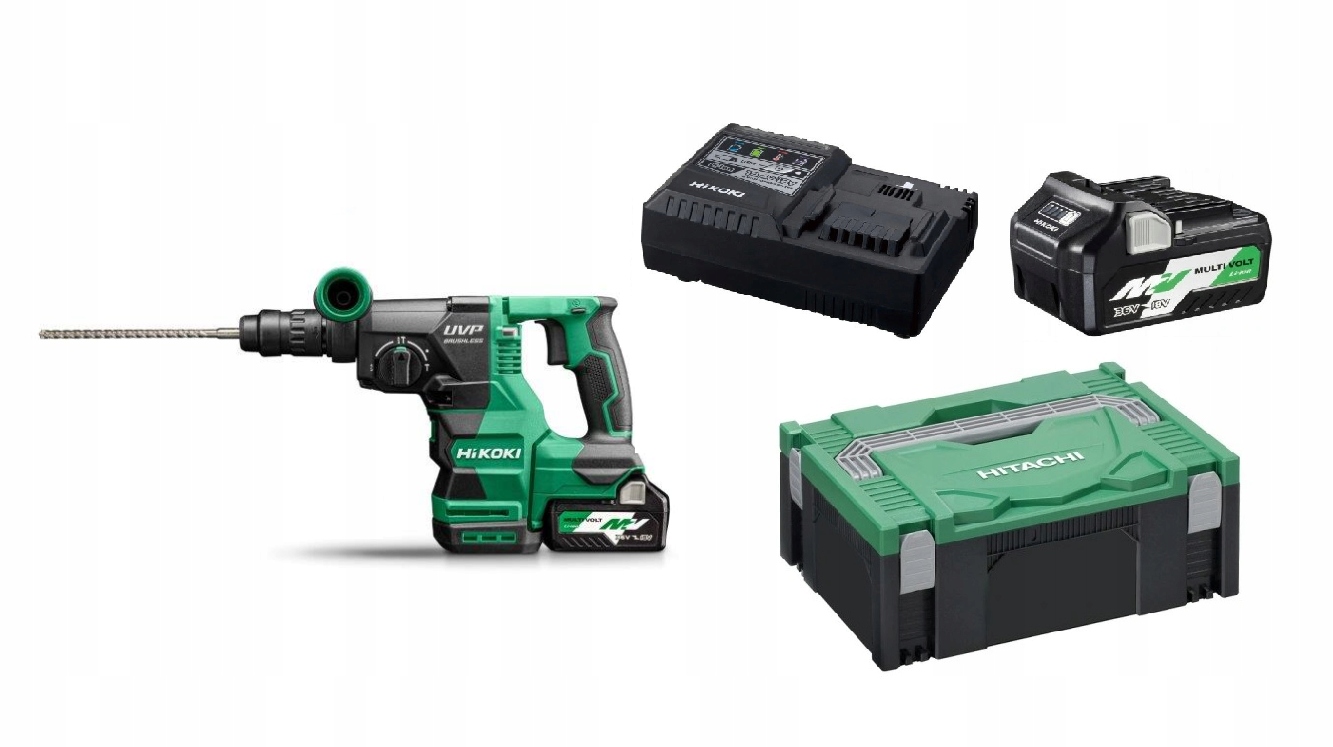Hikoki Młotowiertarka Akumulatorowa DH3628DC Wrz 2 Akumulatory Ładowarka