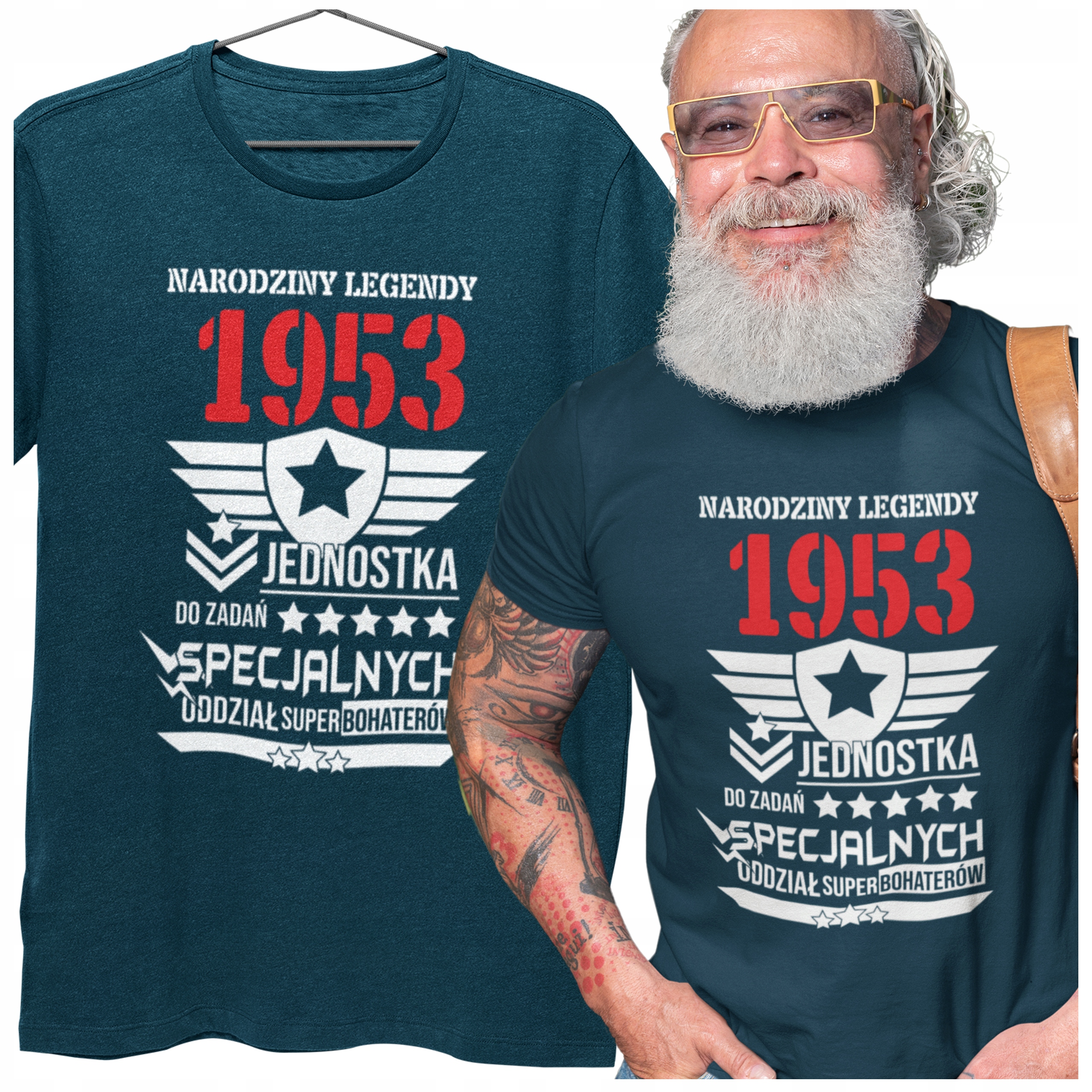 

Koszulka Na 70LAT Urodziny Legenda 70TKA