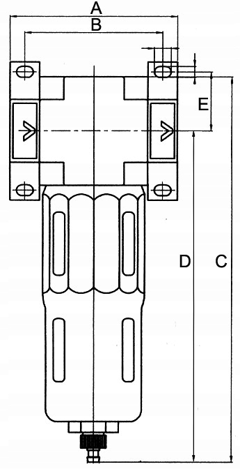 ФИЛЬТР ДАВЛЕНИЯ СЕРИЯ FLOWMATIK 1