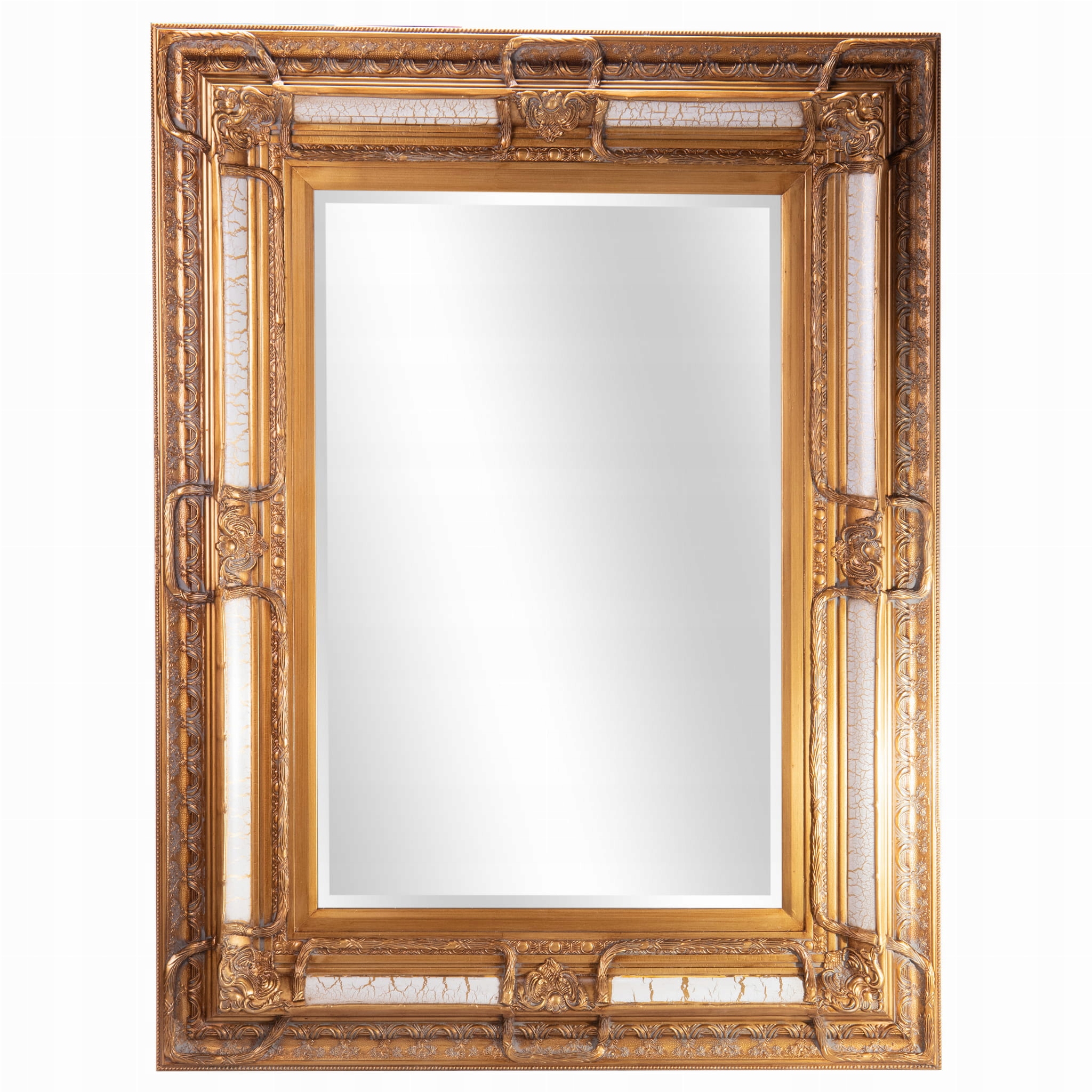 Zrkadlo v Drevenom Ramenný Barokový 128x98