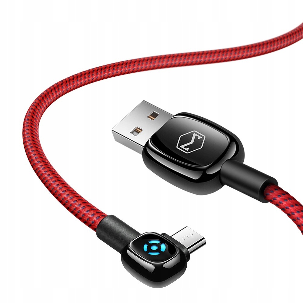 

Mcdodo Szybki Kabel Kątowy 90° Led micro Usb 1m