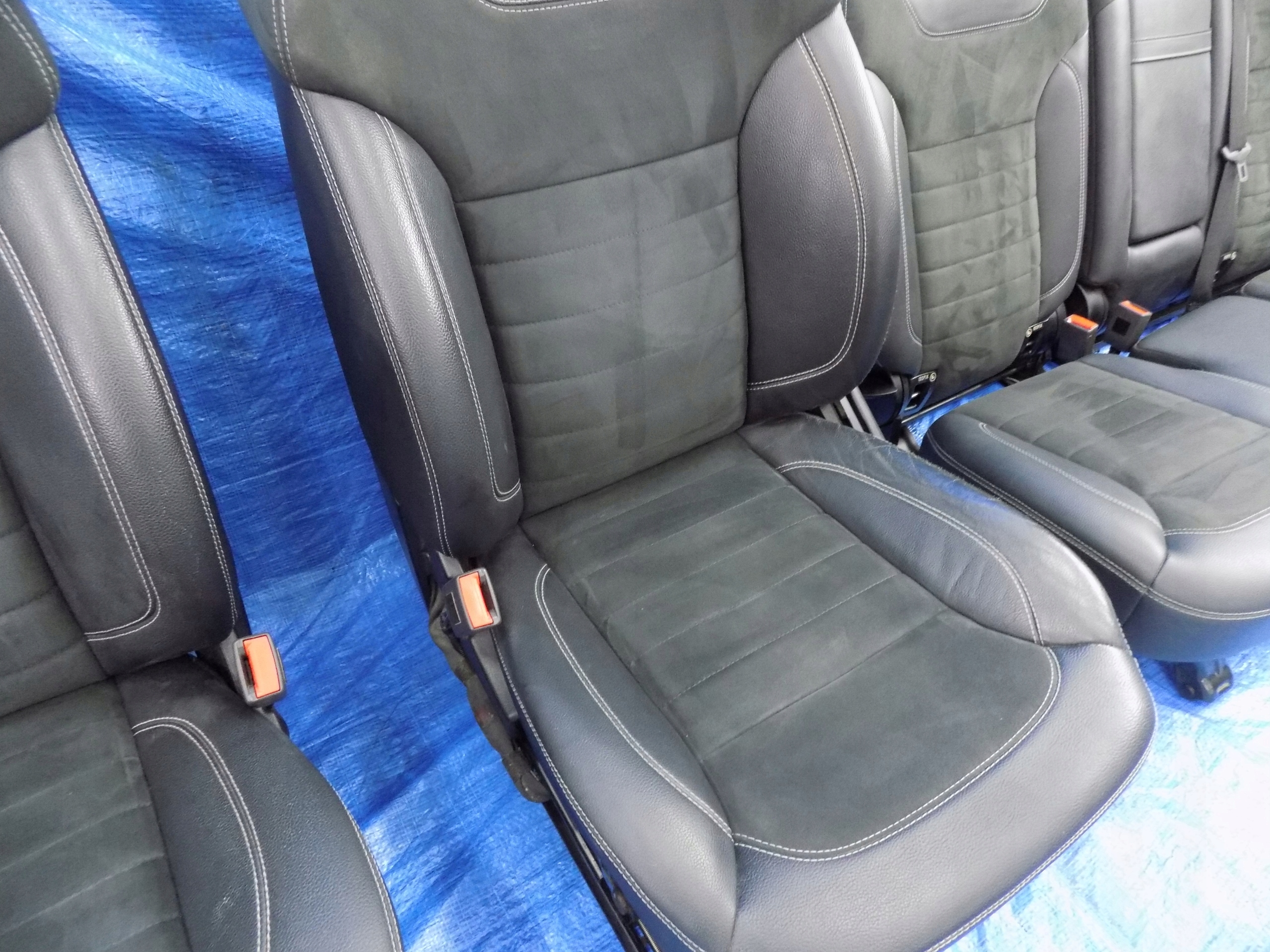 Sitze ALCANTARA Leder MERCEDES ML W166 13R