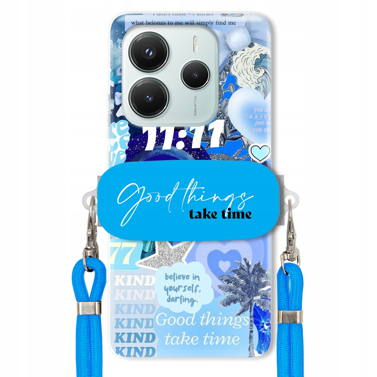 Puzdro pre Xiaomi Redmi Note 14 5G Držiak na vodítko Crossbody Good Things Sea