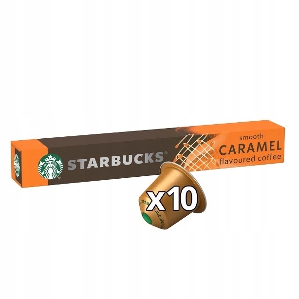 Starbucks Caramel Kawa Kapsułki Nespresso 10 szt Kod producenta 8445290154422