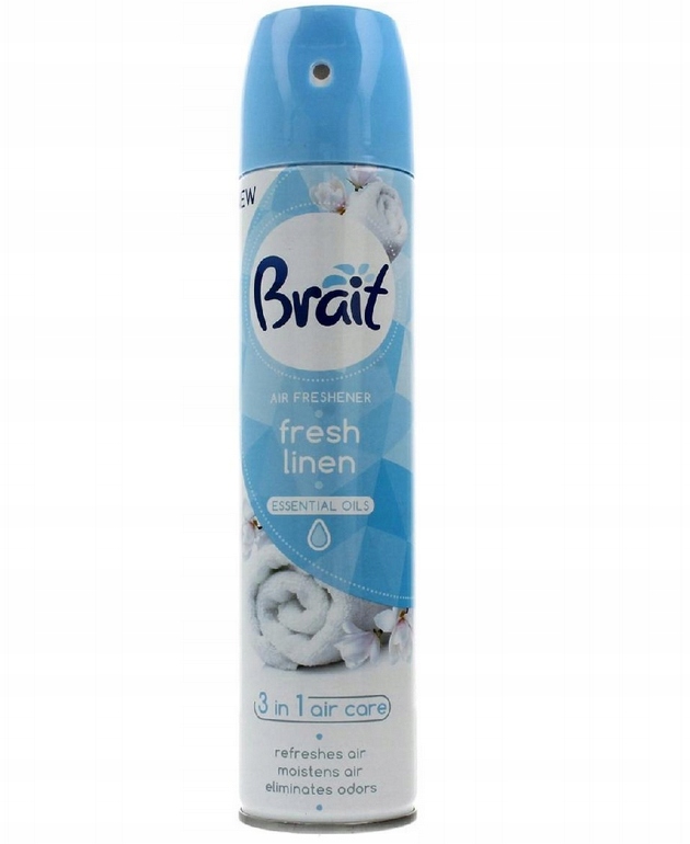 BRAIT Osviežovač v spreji FRESH LINEN 300 ml