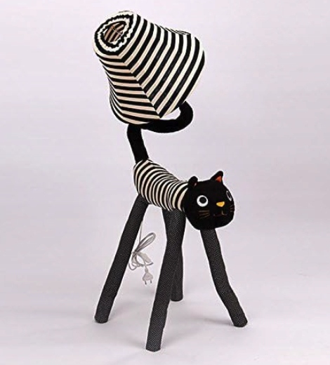 DEKORACYJNA DUŻA LAMPA STOJĄCA LAMPKA ZWIERZAKI KOT CAT PLUSZOWA Bohater brak