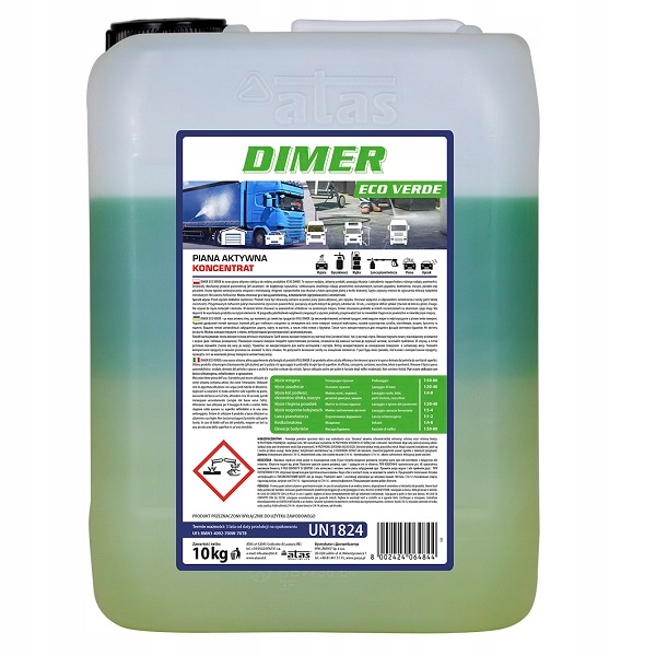 ATAS PLAK DIMER ECO VERDE активна піна 10 кг