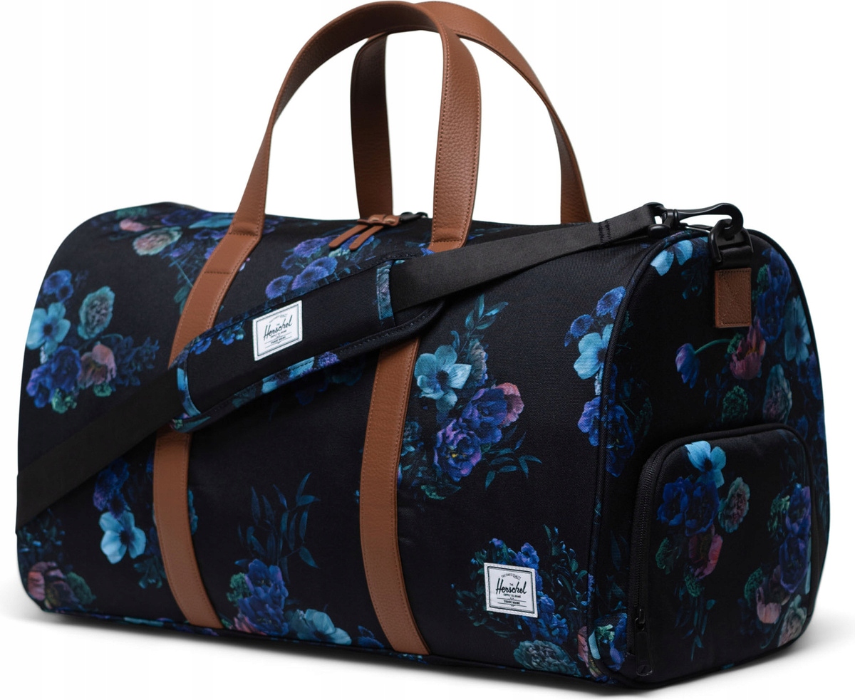 Taška přes rameno Herschel Novel Duffle 43L Černá