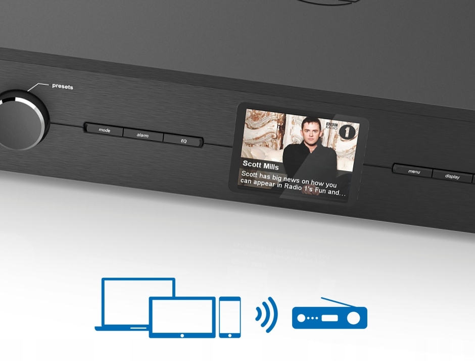 Tuner internetowy HAMA DIT2006 Bluetooth Aplikacja Rodzaj cyfrowy