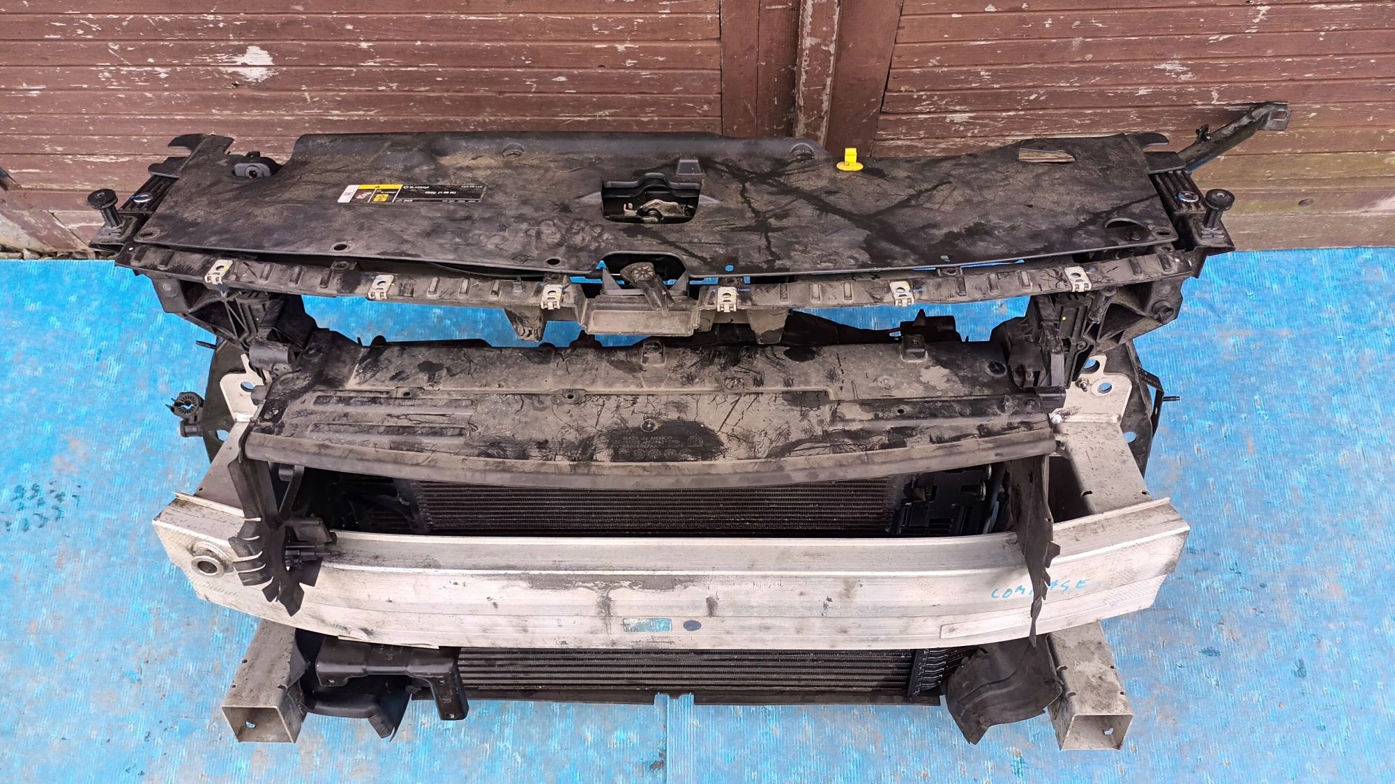 complete support panel for radiators JEEP COMPASS II 16-> 2.0 JTD