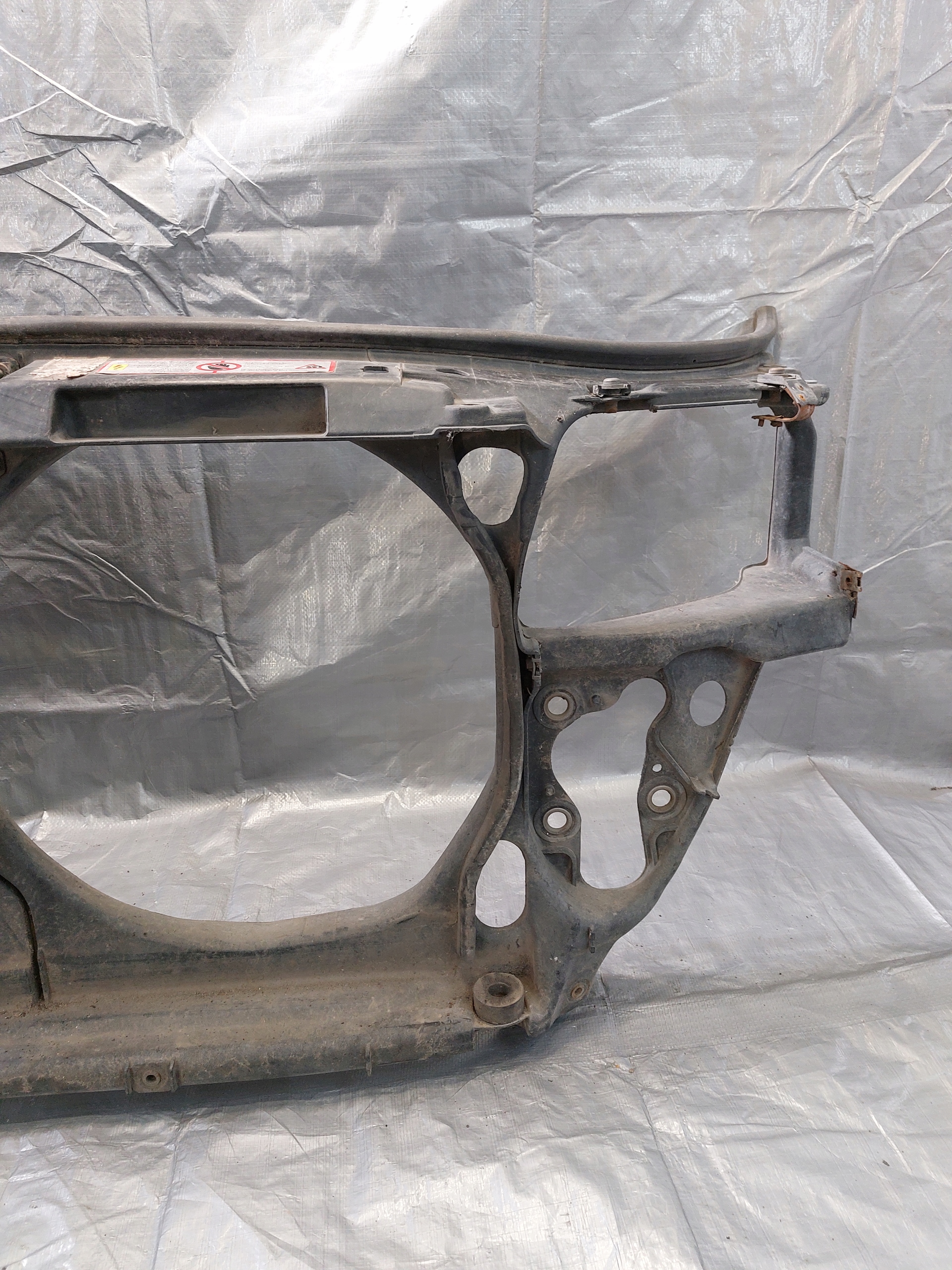 support panel for radiators pillar AUDI A4 B5