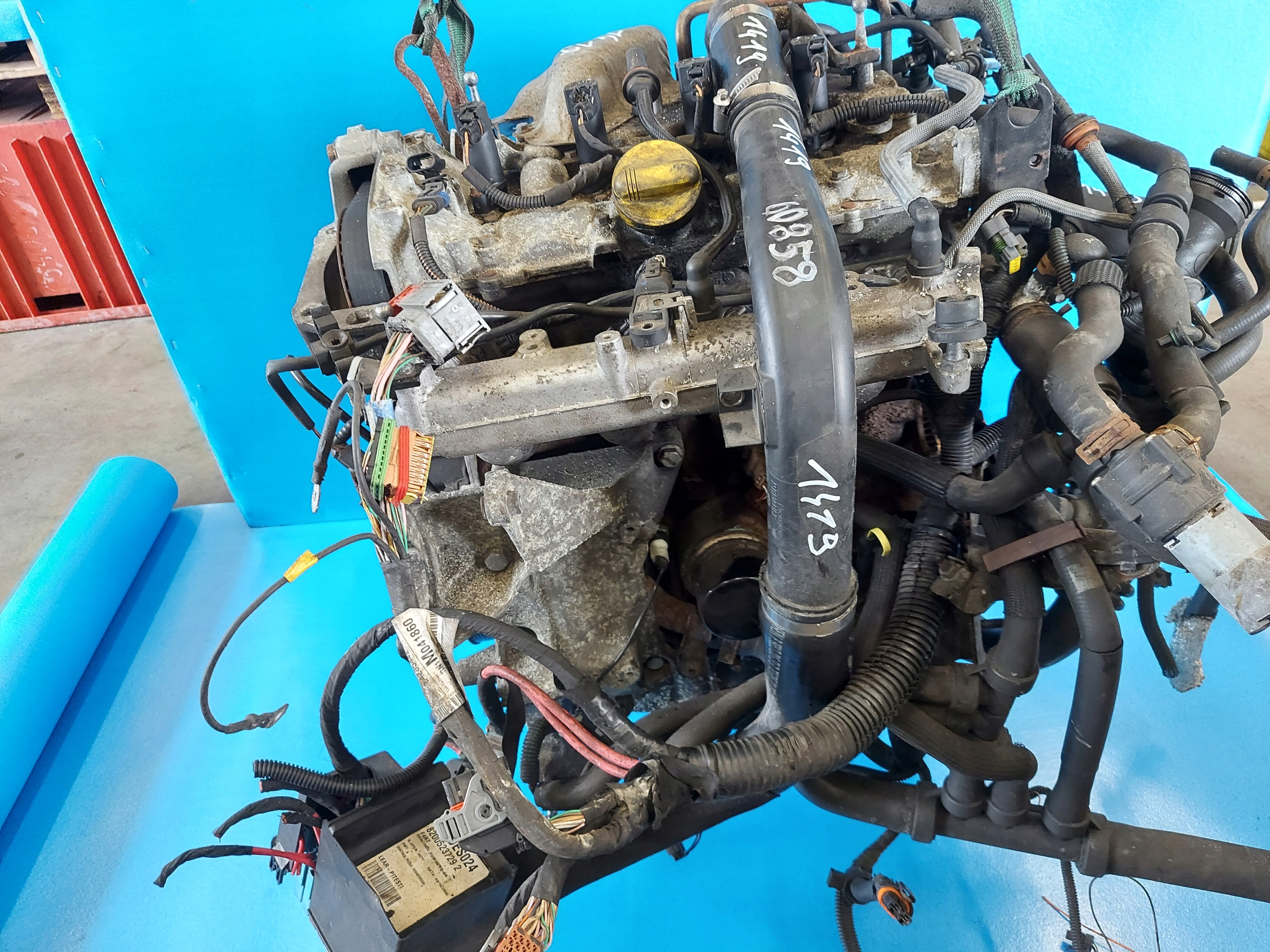 engine ESPACE IV SCENIC MEGANE 2006 R 2.0 T F4R 201.148 KM