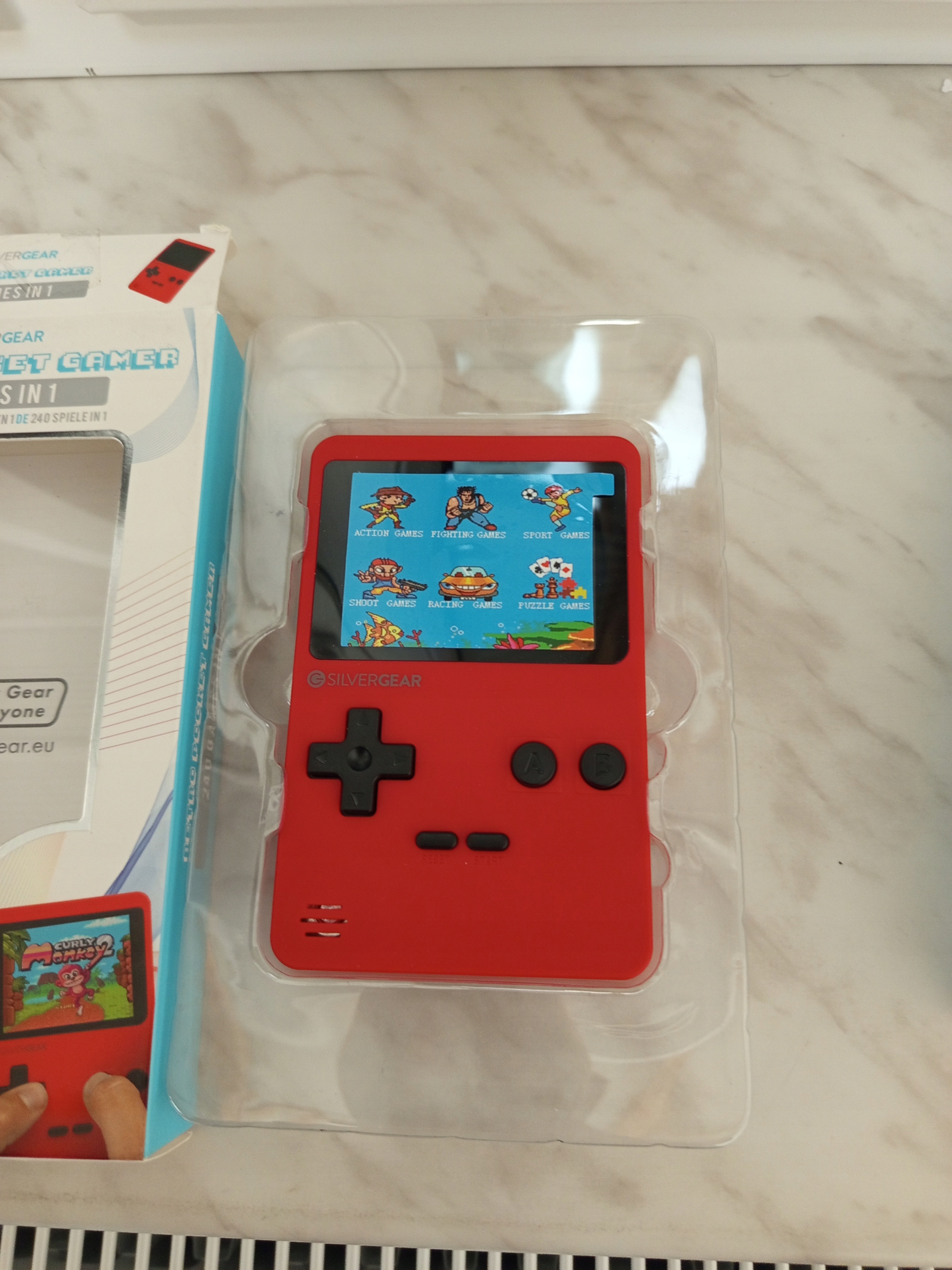 Gra Retro Pocket Gamer Silvergear
