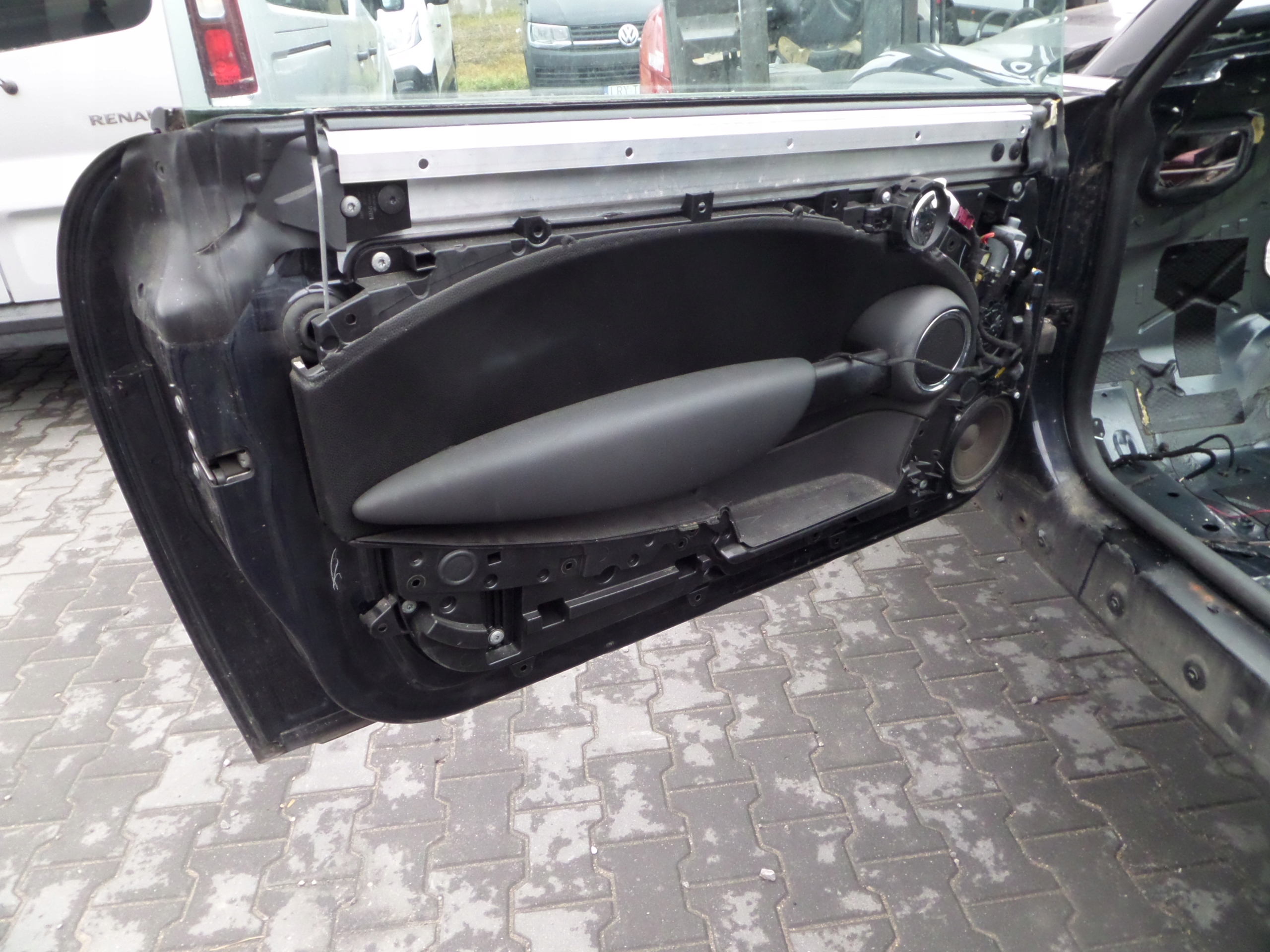 MINI CLUBMAN R55 door left front REEF BLUE METALLIC (B30)