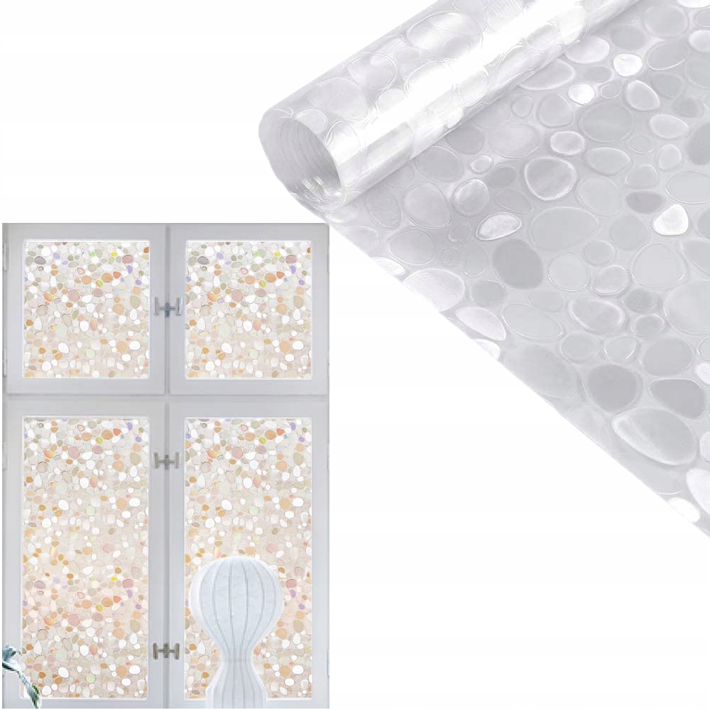 

Folia Okienna Samoprzylepna Otoczak 60x200CM nowe