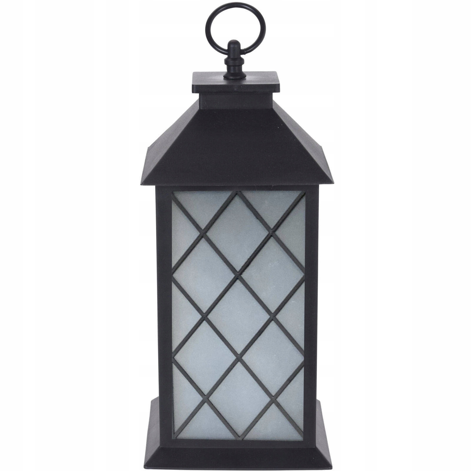 

Latarnia lampion metalowy Dekoracyjny czarny Led