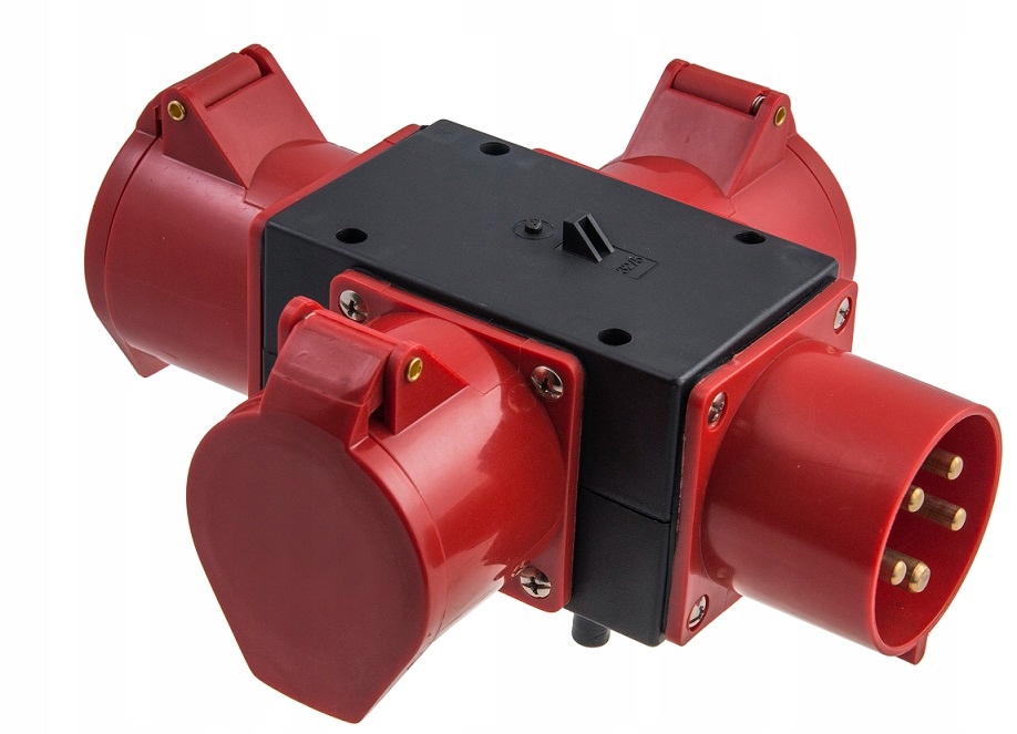 ROZDZIELNICA ROZGAŁĘŹNIK TRÓJNIK SIŁOWY R-BOX MINI 3x32A 5P/32A 5P B.MINI-2