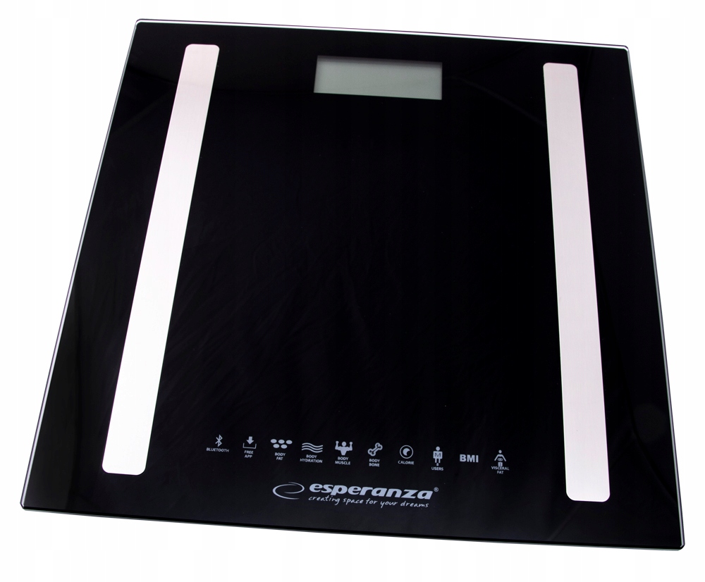 WAGA ŁAZIENKOWA 8W1 ZFUNKCJĄ BLUETOOTH ESPERANZA Materiał platformy inny