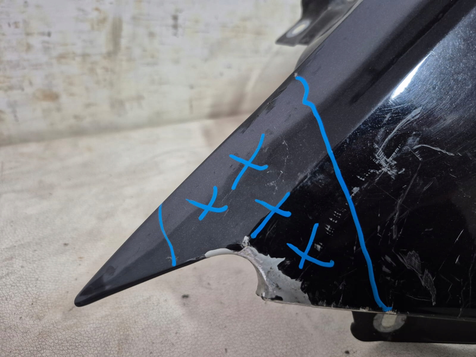 SKODA RAPID LIFT 17-19 fender front front left