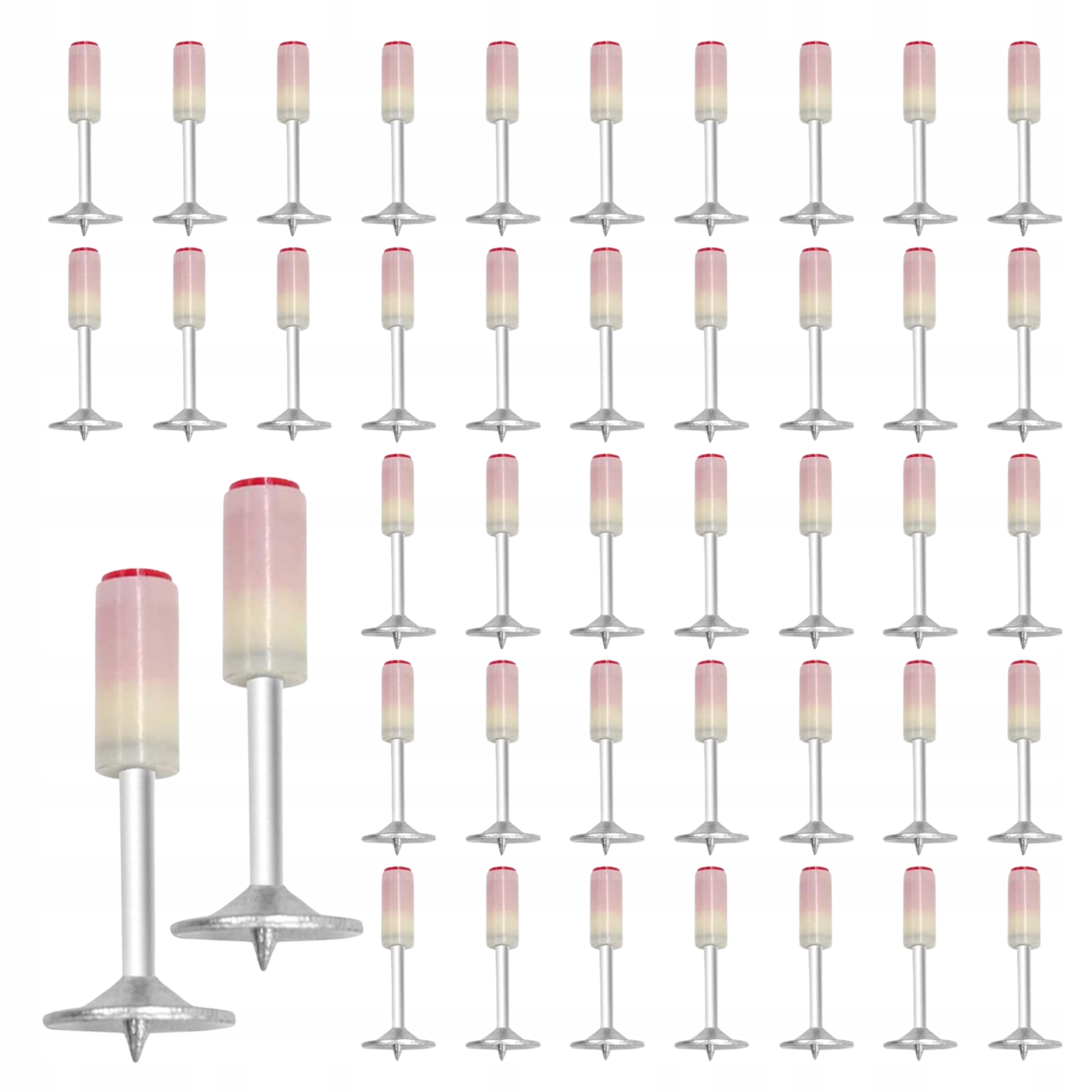 100x Hand Gun Nails for Concrete Metal Wood Nailer Packaging status original