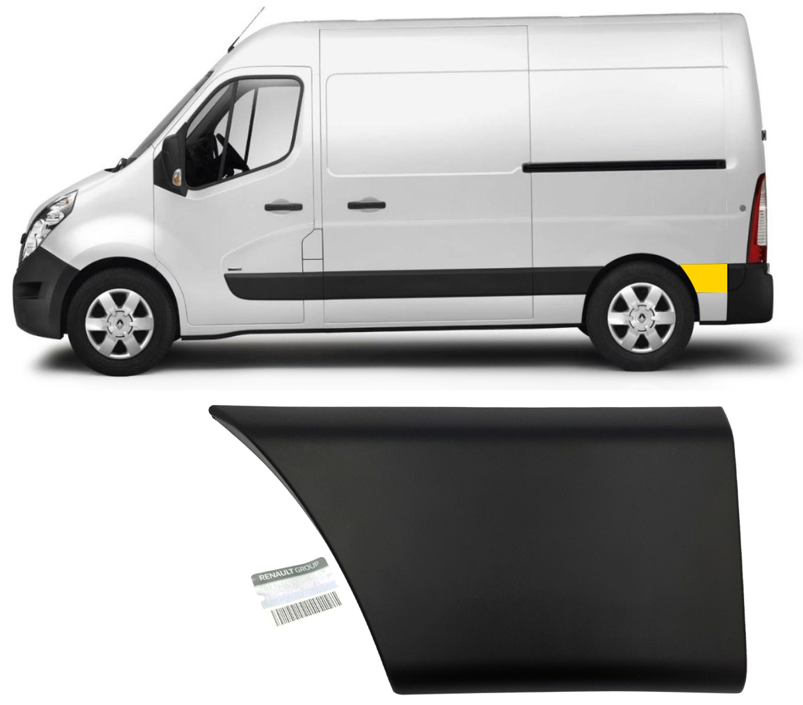 Boční Lišta Blatníku Levá Zadní Movano Master III