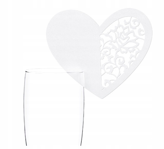 

Winietki bileciki wizytówki na stół ślub wesele Sb