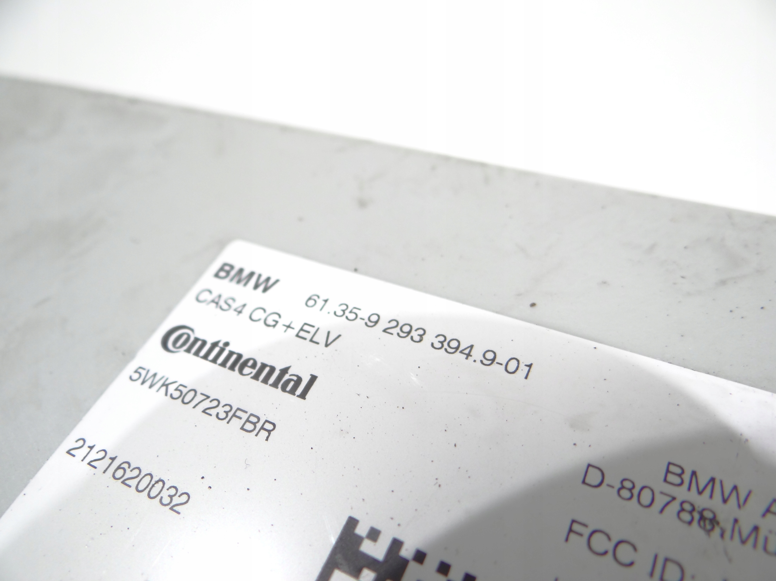 module control unit CAS4 BMW F10 F11 OE 9293394