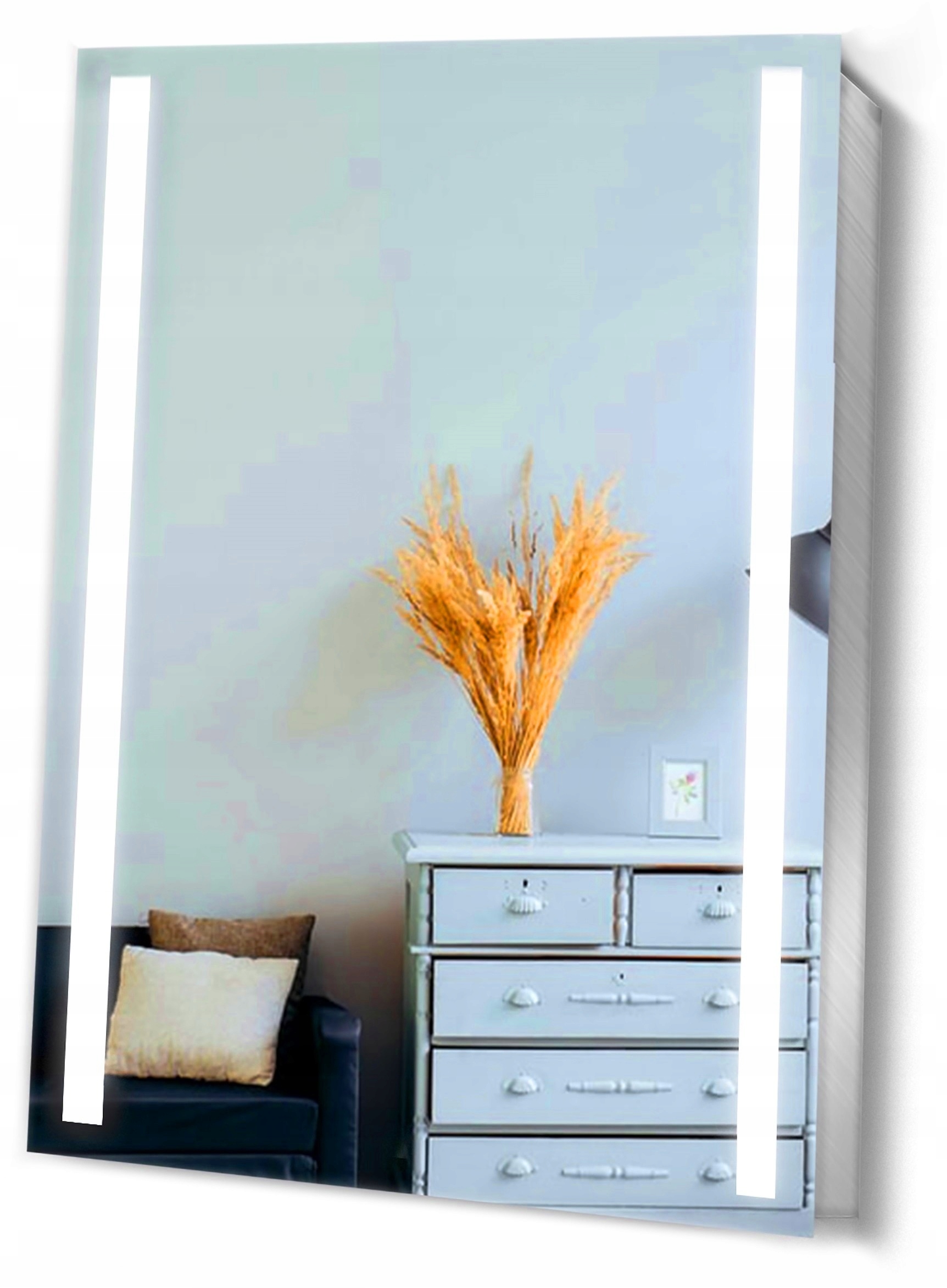 

Lustro Led Podświetlane Glamour Ledowe 60x80