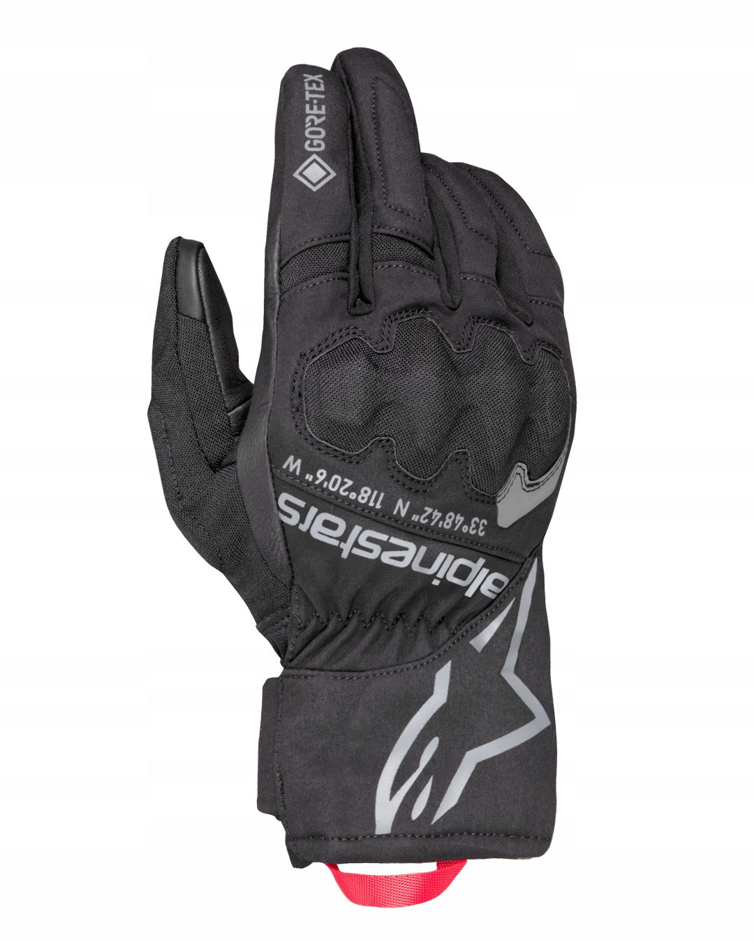 Motocyklové Rukavice Alpinestars Crestone Gore-tex Blk (3XL) 3520625-10-3X